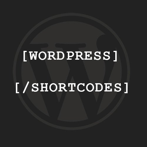 WordPress shortcodes