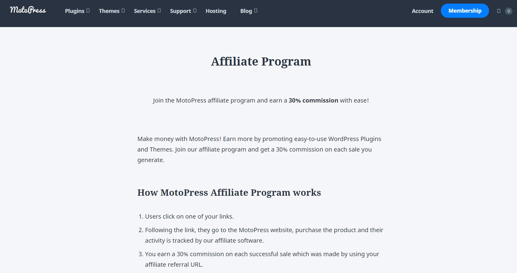 MotoPress for Affiliate Program