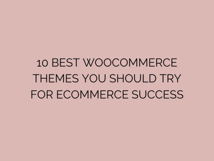 10 Best WooCommerce Themes You Should Try for eCommerce Success