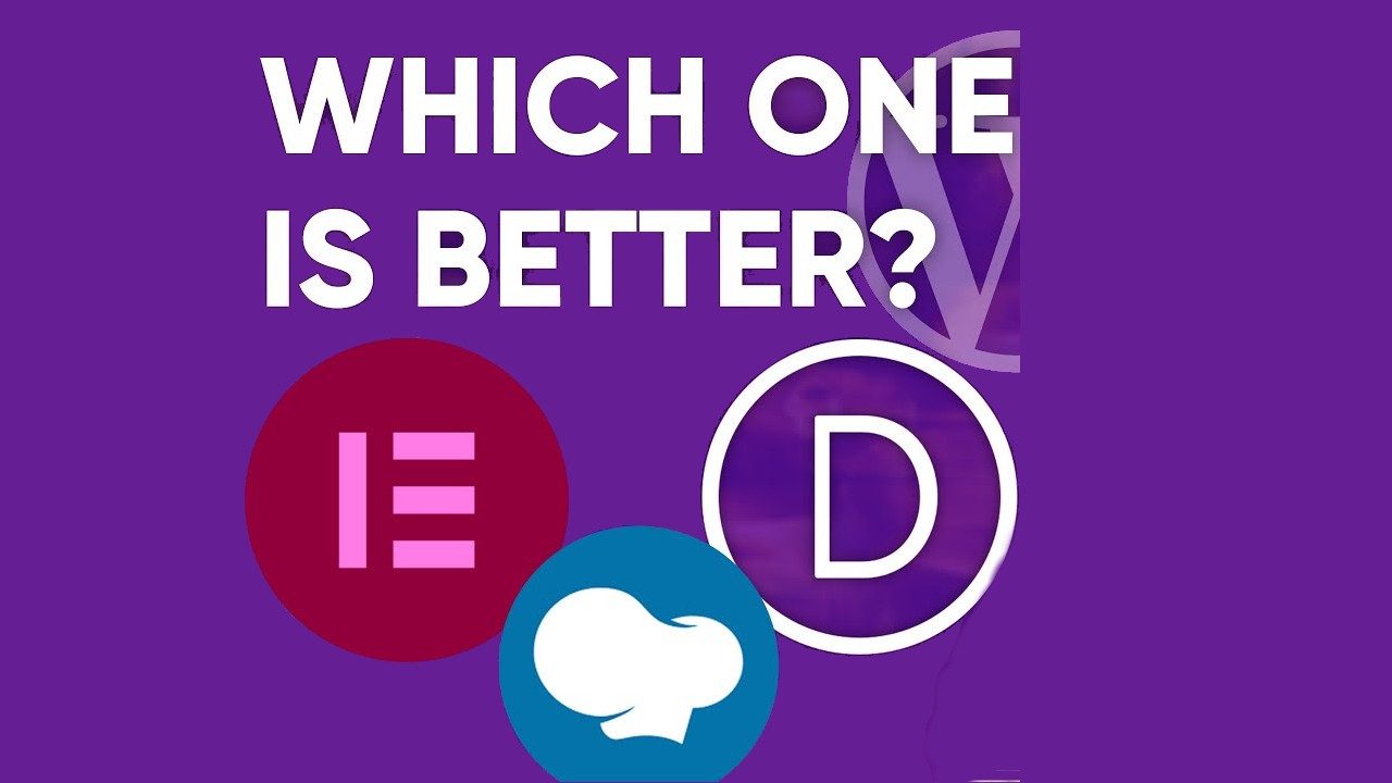 Comparison of Elementor, Divi, and WP Bakery