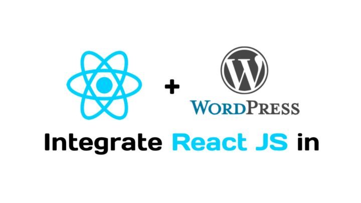 custom wordPress plugin using React JS