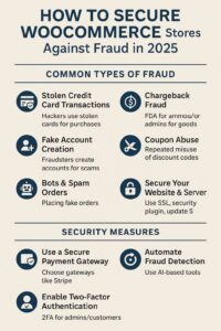 How to Secure WooCommerce Stores Against Fraud in 2025